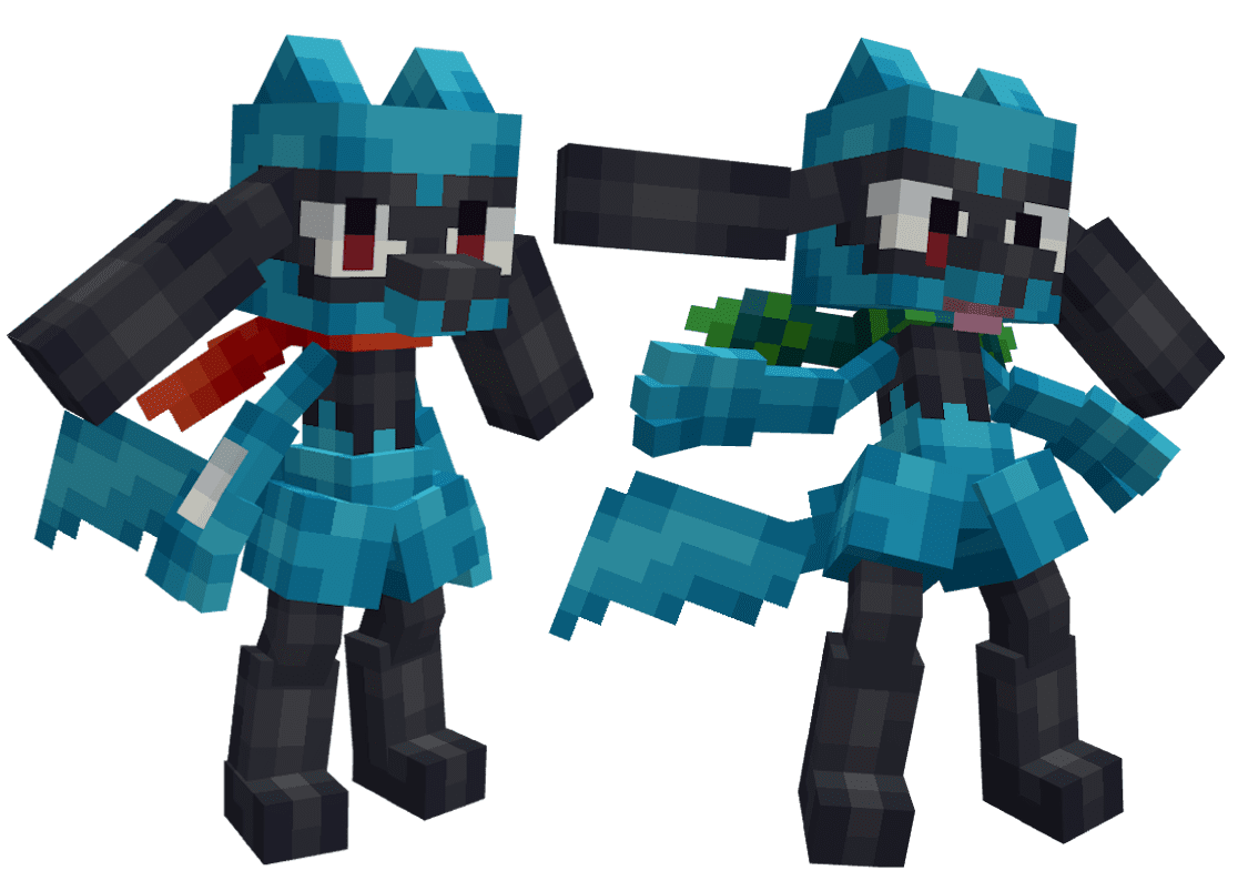 Lucario Overhaul Data Pack (1.20.1, 1.19.2) - Remodel of Riolu and Lucario 5