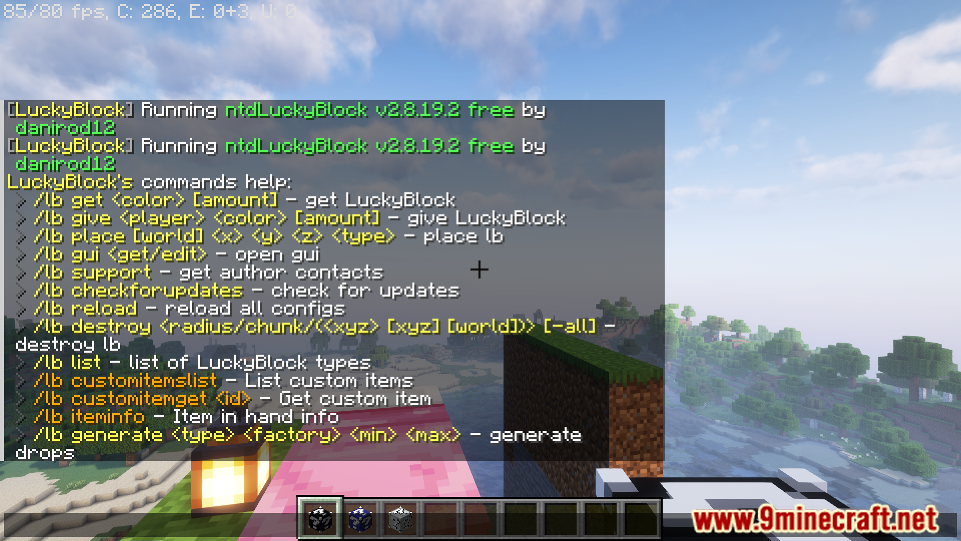 LuckyBlock NTD Plugin (1.20.6, 1.20.1) - Cool Revamped LuckyBlock 6