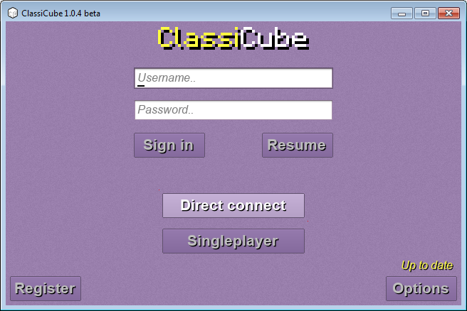 MCGalaxy Client - A Minecraft ClassiCube Server Software 3