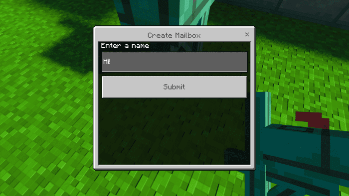 Mailboxes Addon (1.20) - MCPE/Bedrock Mod 4