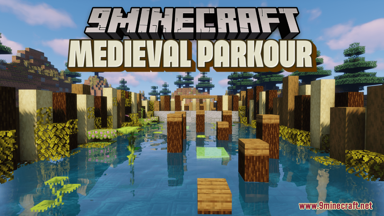 Medieval Parkour Map (1.21.1, 1.20.1) - Medieval Journey 1