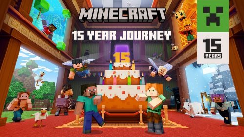 Minecraft 15 Year Journey Map (Free) – MCPE/Bedrock Thumbnail