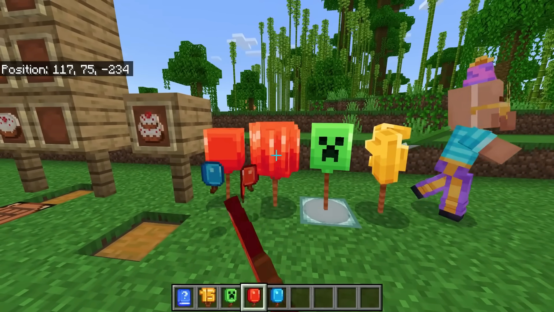 Minecraft 15th Anniversary Party Supplies Addon (Free) - MCPE/Bedrock Mod 11