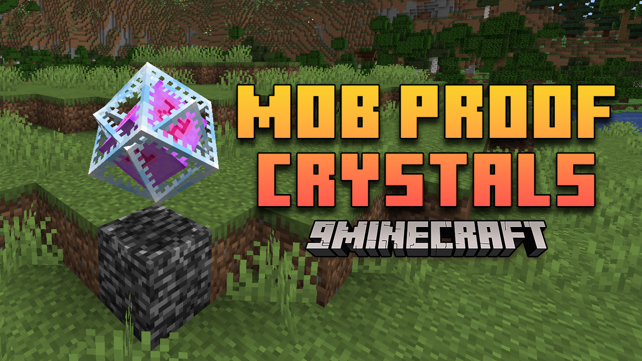 Mob Proof Crystals Mod (1.20.6, 1.20.1) - Simplify Spawn-Proofing In Minecraft 1