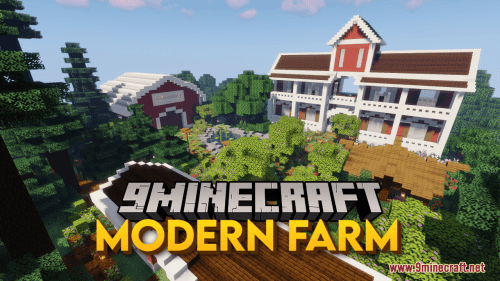 Modern Farm Map (1.21.1, 1.20.1) – Appealing Urban Site Thumbnail