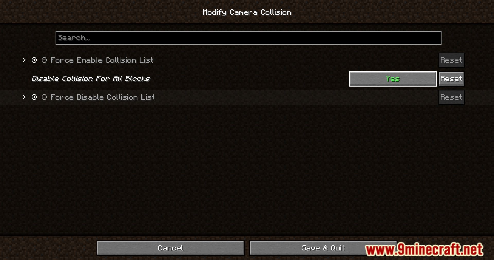 Modify Camera Collision Mod (1.21, 1.20.1) - From Collision To Customization 3