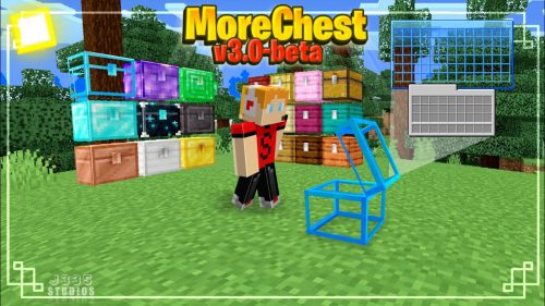 More Chest Addon (1.20) – MCPE/Bedrock Mod Thumbnail