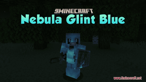 Nebula Glint Blue Resource Pack (1.21, 1.20.1) – Texture Pack Thumbnail