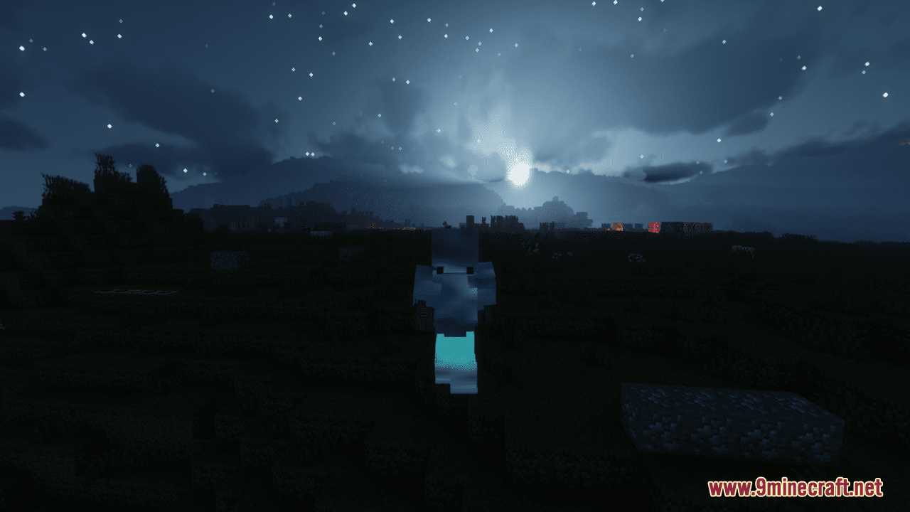 Nebula Glint Blue Resource Pack (1.21, 1.20.1) - Texture Pack 12