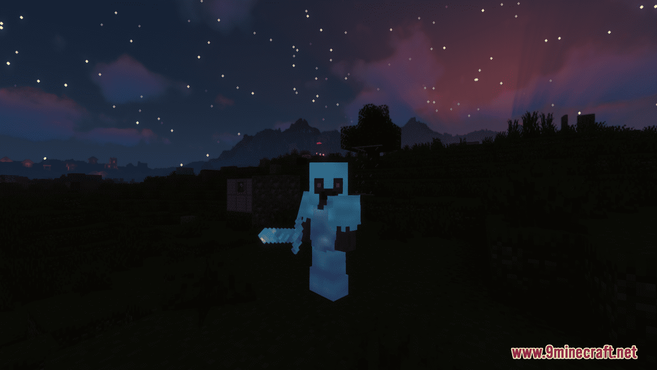 Nebula Glint Blue Resource Pack (1.21, 1.20.1) - Texture Pack 10