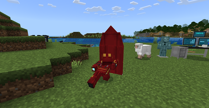 New Iron Man Addon (1.20) - MCPE/Bedrock Mod 14