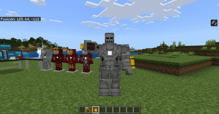 New Iron Man Addon (1.20) - MCPE/Bedrock Mod 4