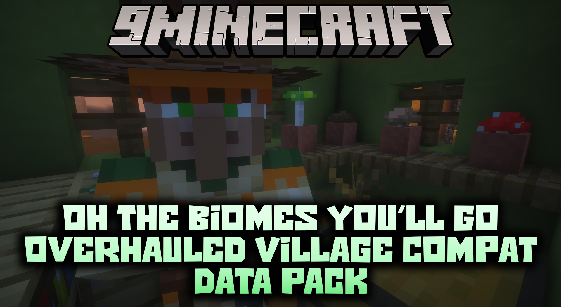 Oh The Biomes You'll Go Overhauled Village Compat Data Pack (1.20.1, 1.19.2) 1