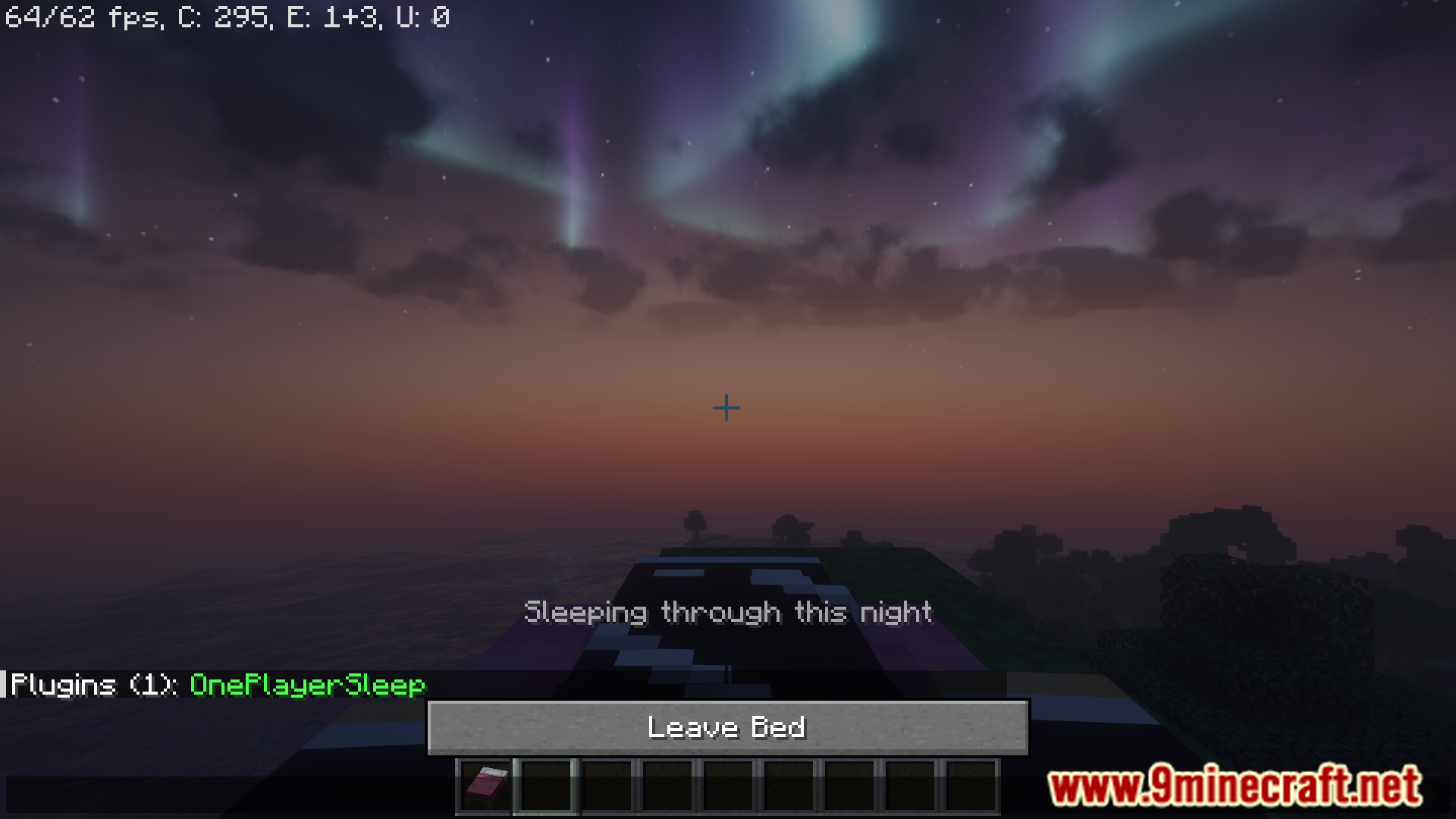 One Player Sleep Plugin (1.20.6, 1.20.1) - No Commands, No Permissions And No Config, Simple To Use 3