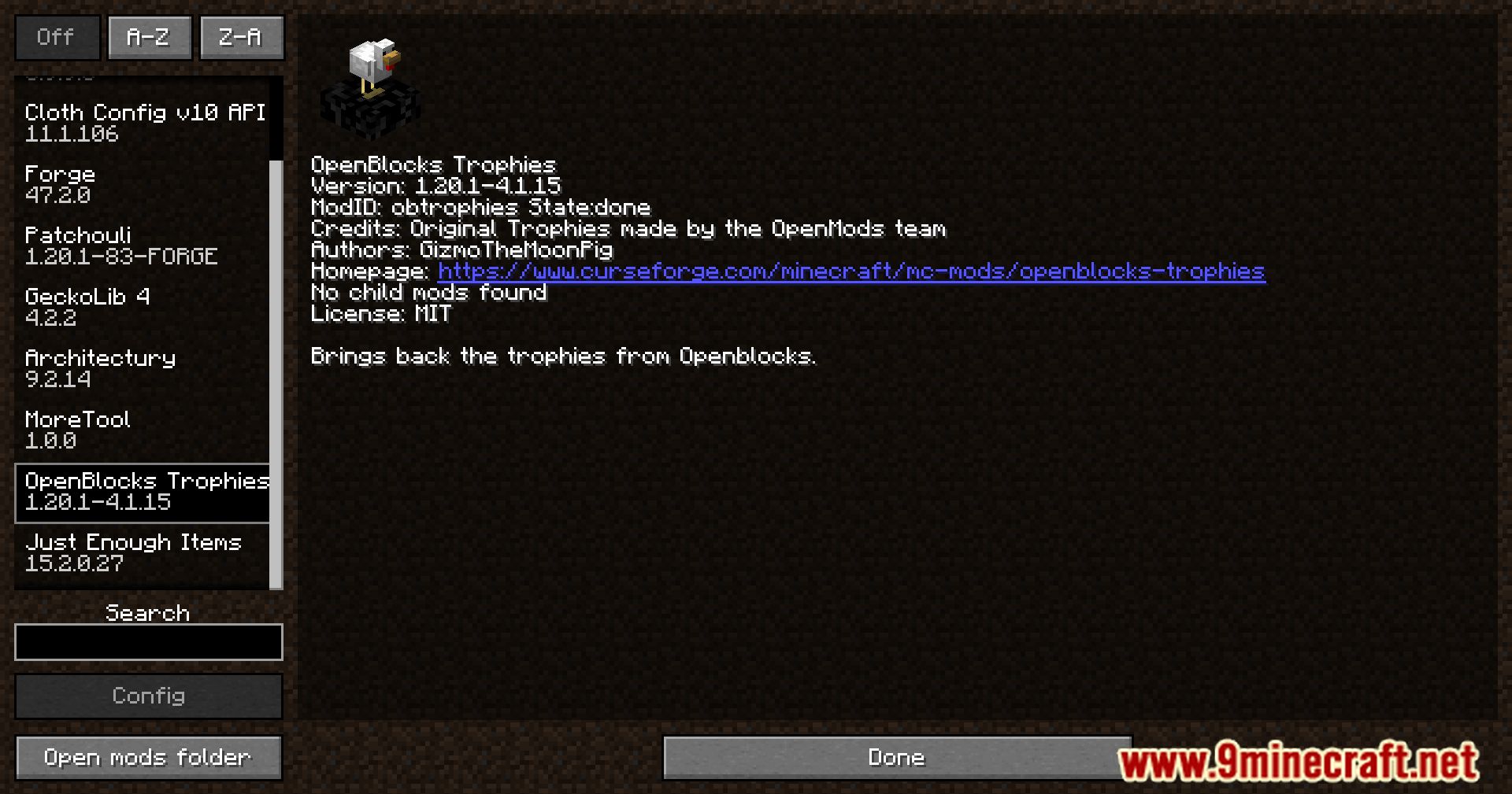 OpenBlocks Trophies Mod (1.21.1, 1.20.1) - Decorative And Interactive Trophies In Minecraft 2