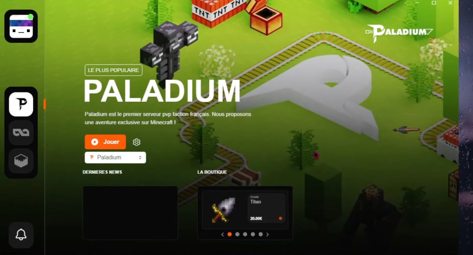Paladium-PvP Launcher - Get Started Your Adventure 3