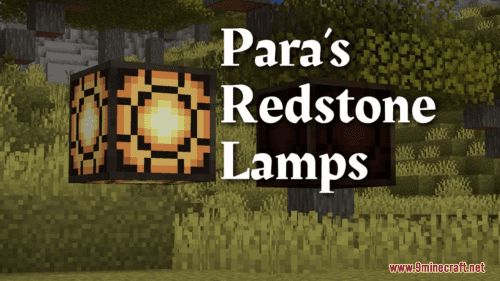 Para’s Redstone Lamps Resource Pack (1.20.6, 1.20.1) – Texture Pack Thumbnail