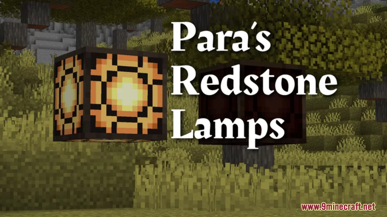 Para's Redstone Lamps Resource Pack (1.20.6, 1.20.1) - Texture Pack 1