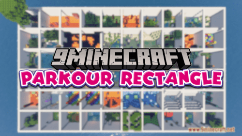 Parkour Rectangle Map (1.21.1, 1.20.1) – 60-Level Challenge Thumbnail