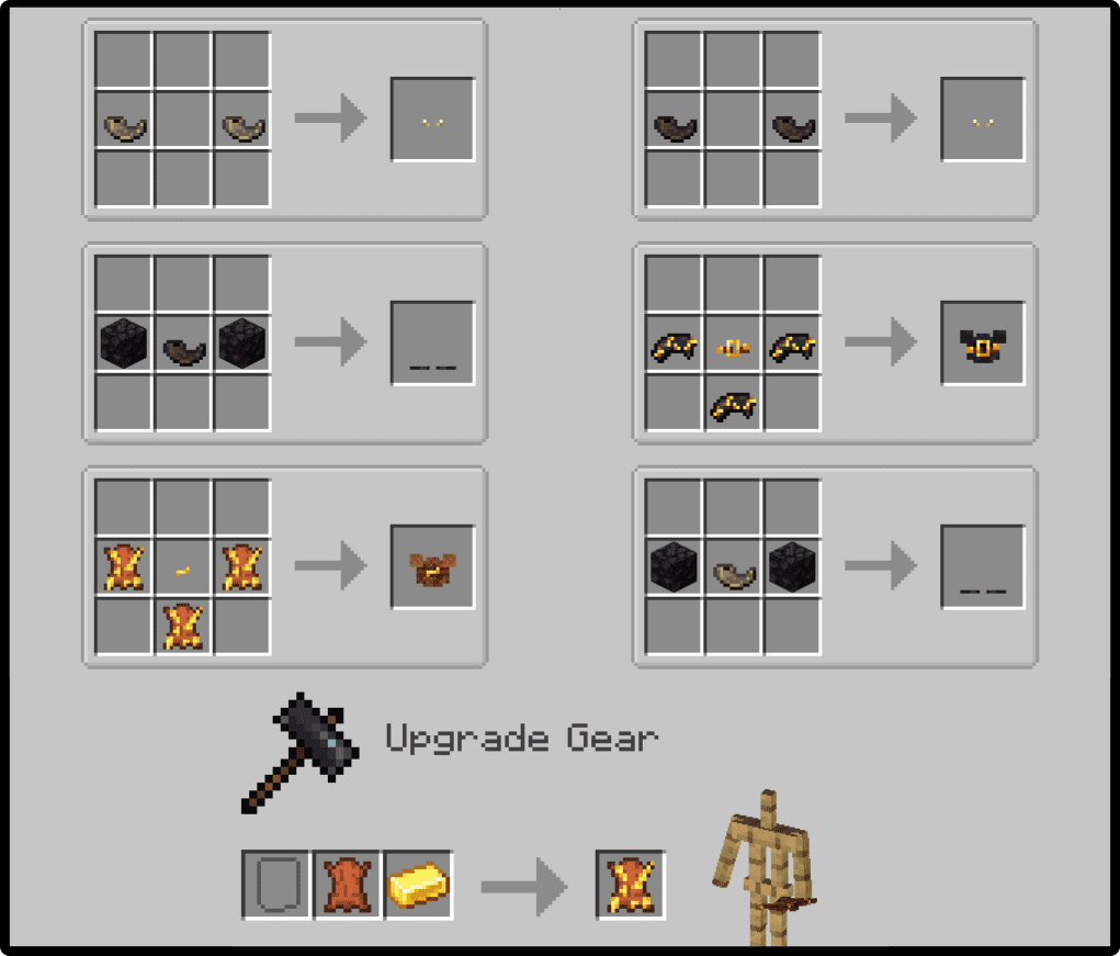 Piglin Bag Mod (1.20.1, 1.19.4) - Piglin Gold Themed Items & Armor 2