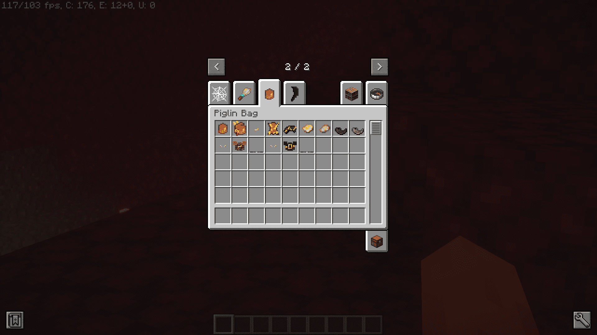 Piglin Bag Mod (1.20.1, 1.19.4) - Piglin Gold Themed Items & Armor 4