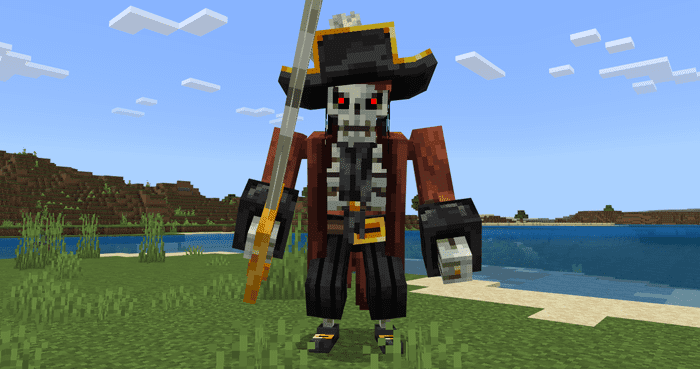 Pirate Boss Addon (1.20) - MCPE/Bedrock Mod 5