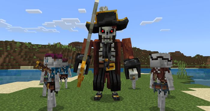 Pirate Boss Addon (1.20) - MCPE/Bedrock Mod 6