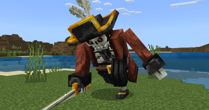 Pirate Boss Addon (1.20) - MCPE/Bedrock Mod 7