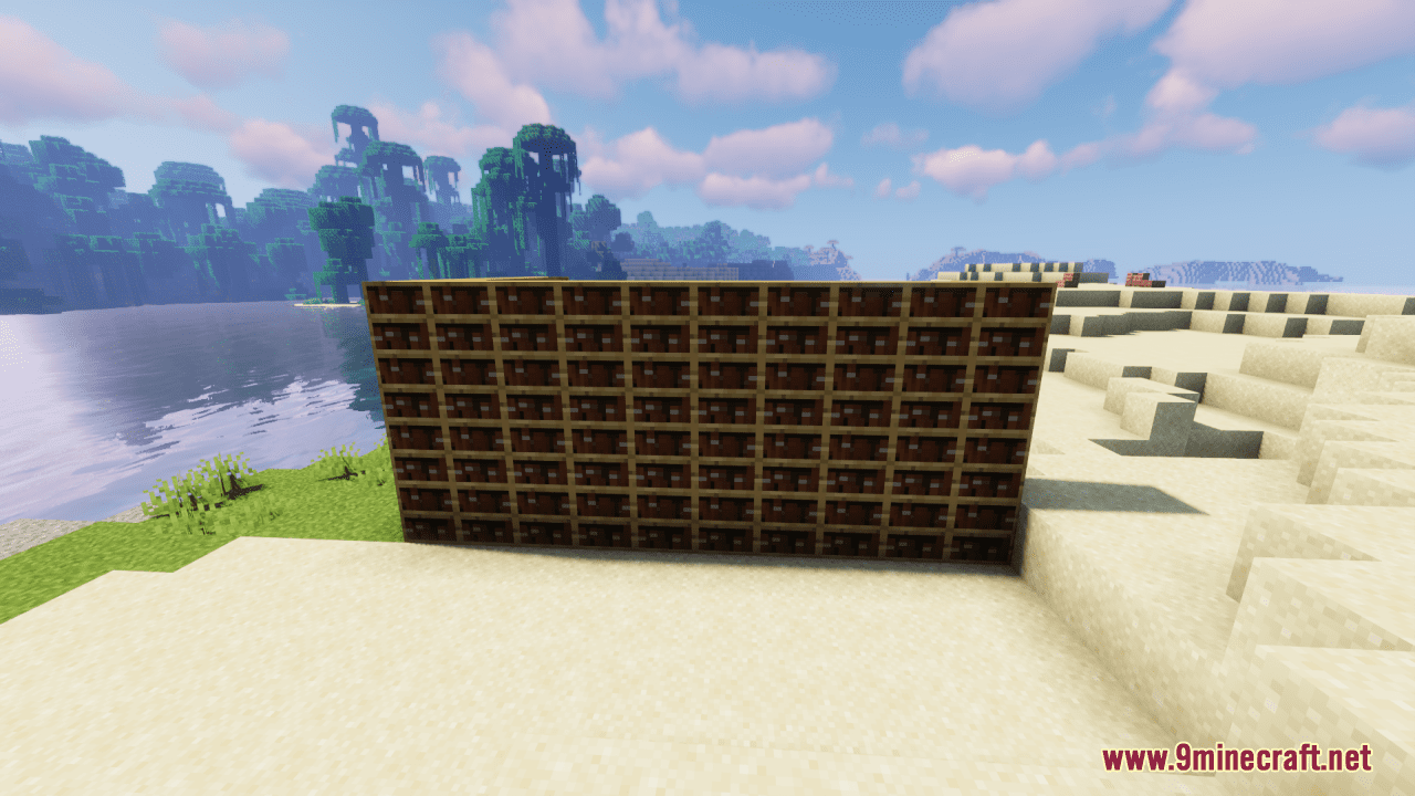 Plain Leathery Bookshelves Resource Pack (1.20.6, 1.20.1) - Texture Pack 3