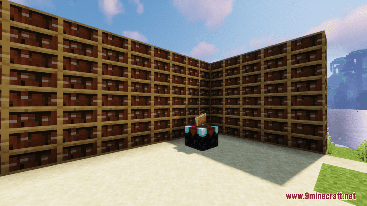 Plain Leathery Bookshelves Resource Pack (1.20.6, 1.20.1) - Texture Pack 4