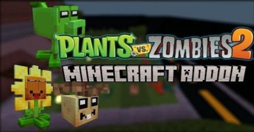 Plants Vs Zombies 2 Addon (1.21, 1.20) – MCPE/Bedrock Mod Thumbnail