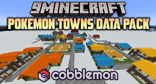 Pokemon Towns Data Pack (1.20.1) – Cobblemon Villages Thumbnail