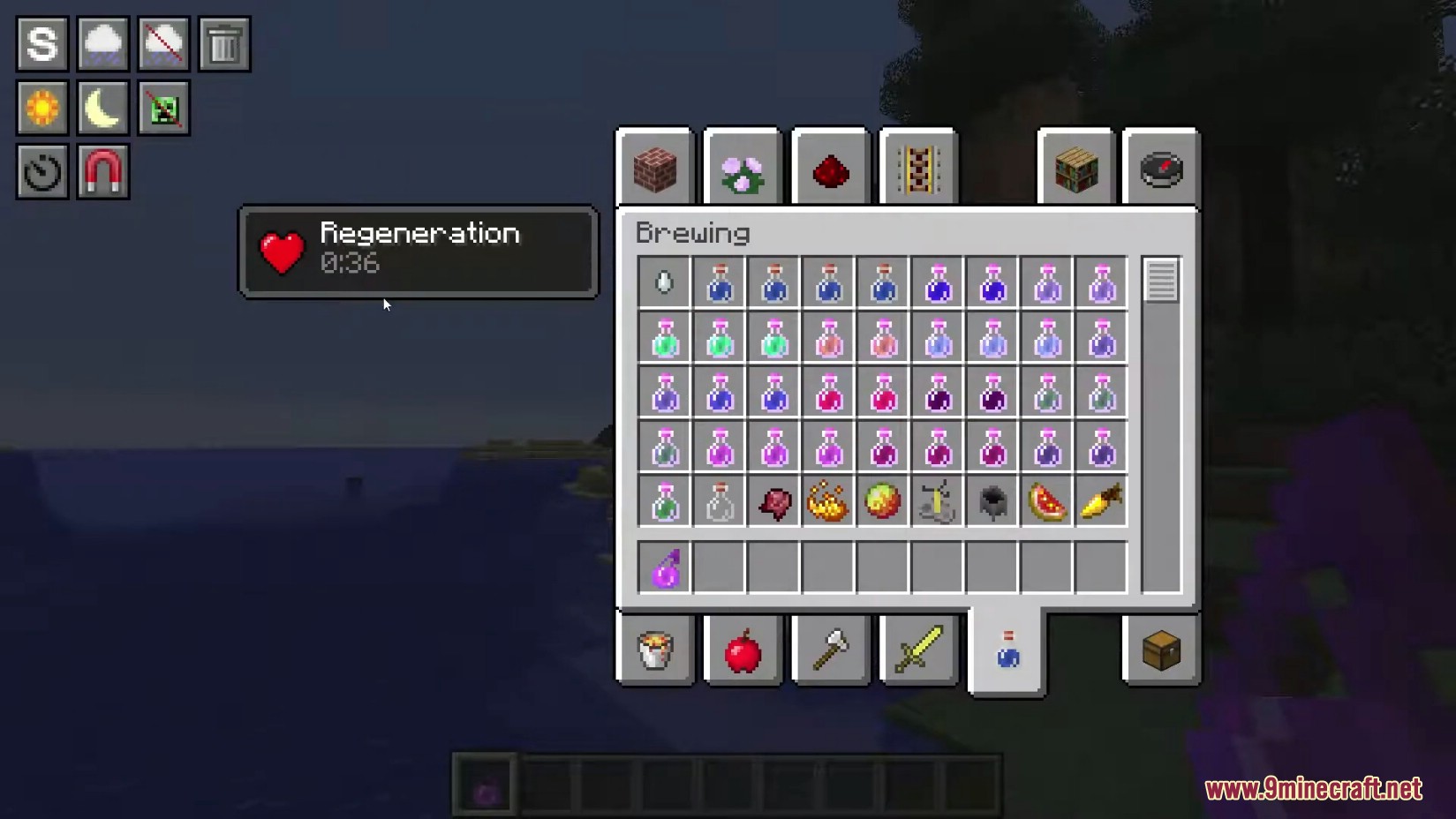 Potion Icon Remover Mod (1.12.2) - Disable Potion Icons in The Top Right of Screen 6