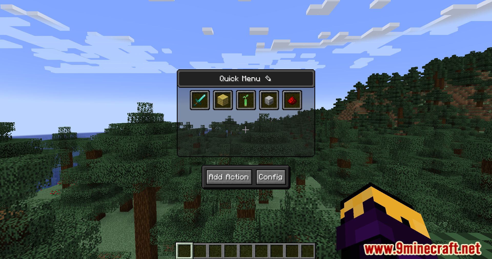 Quick Menu Mod (1.21.1, 1.20.1) - Time-Saving Tools 13