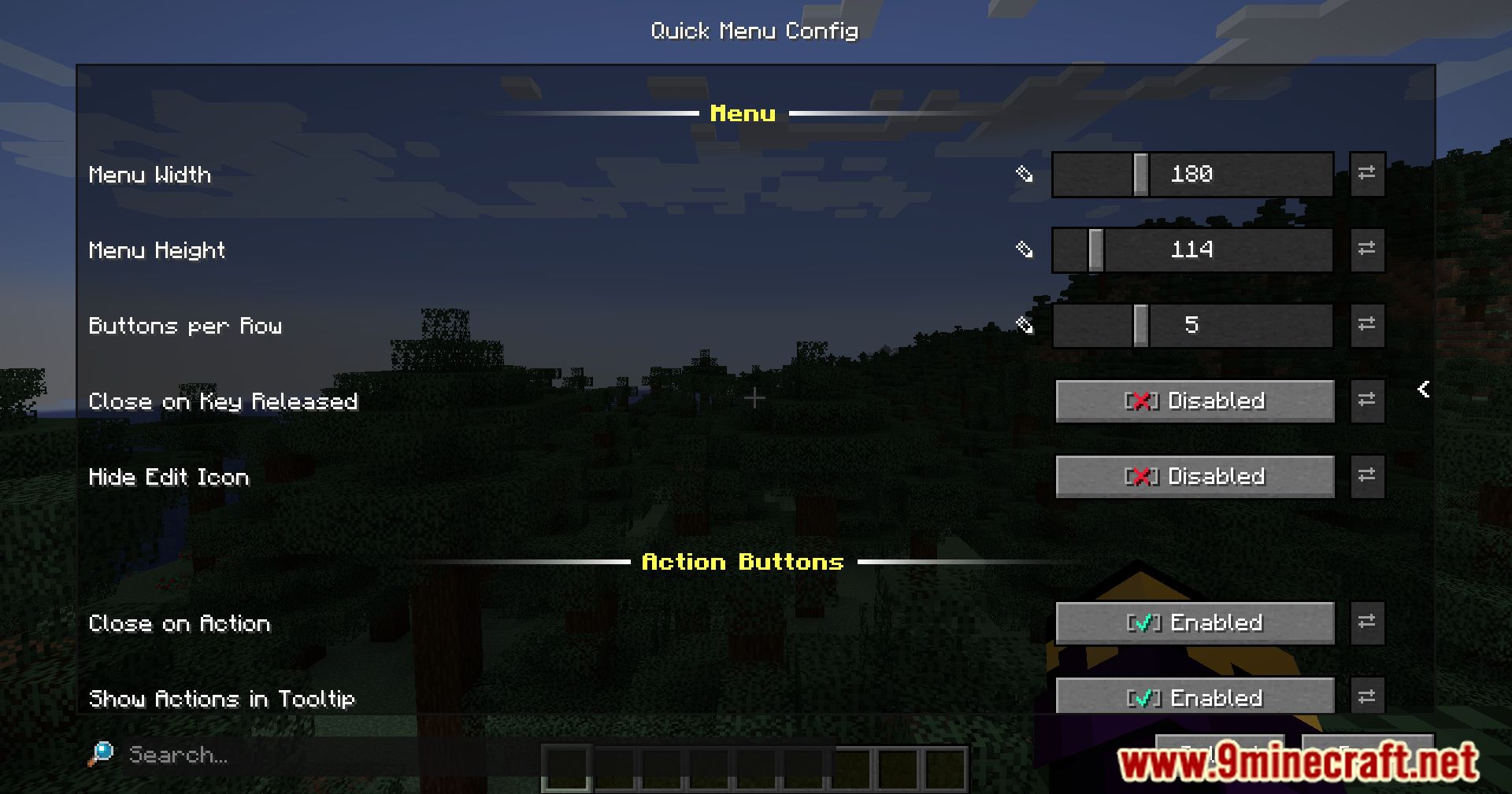 Quick Menu Mod (1.21.1, 1.20.1) - Time-Saving Tools 3