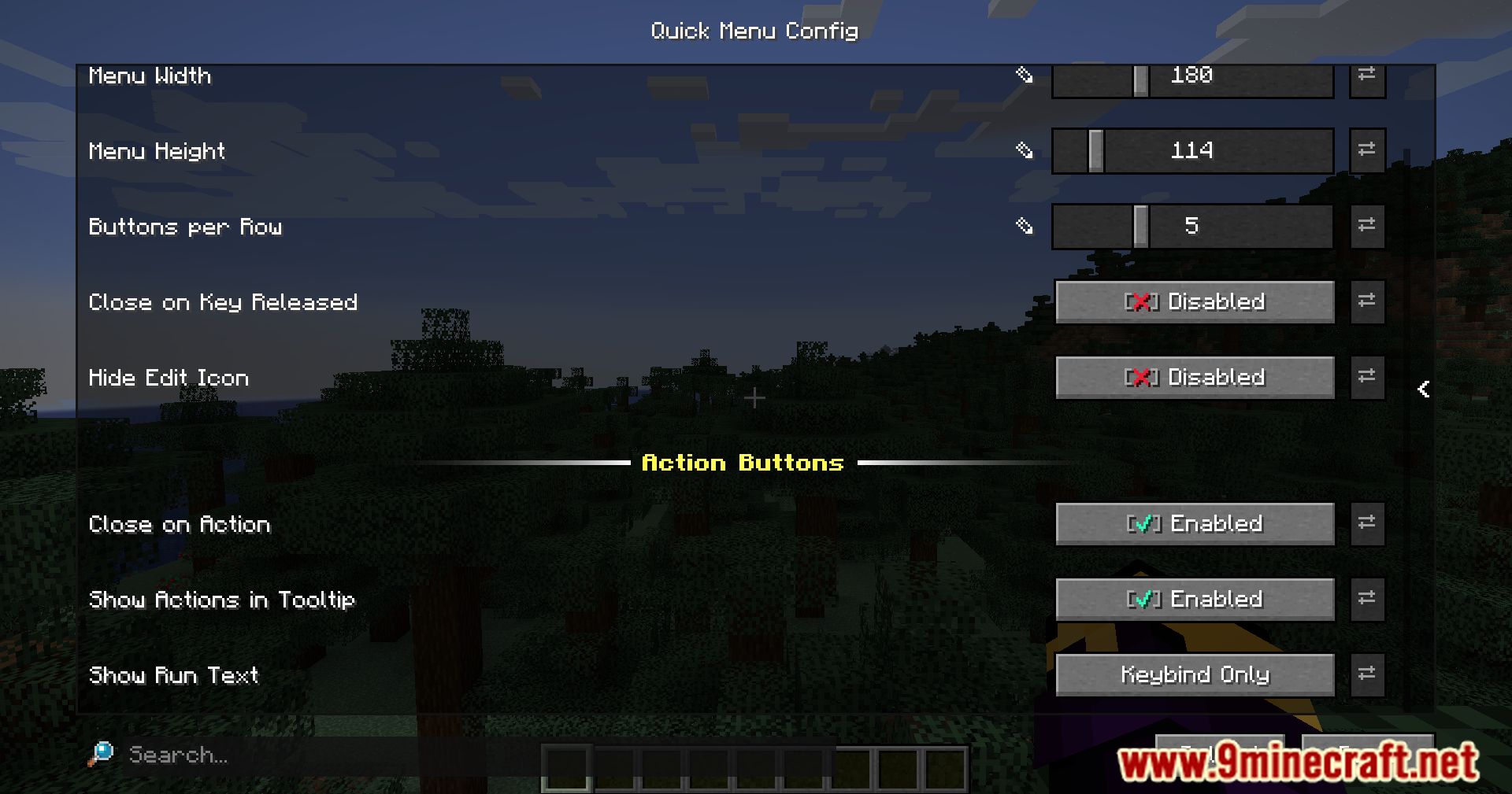 Quick Menu Mod (1.21.1, 1.20.1) - Time-Saving Tools 4