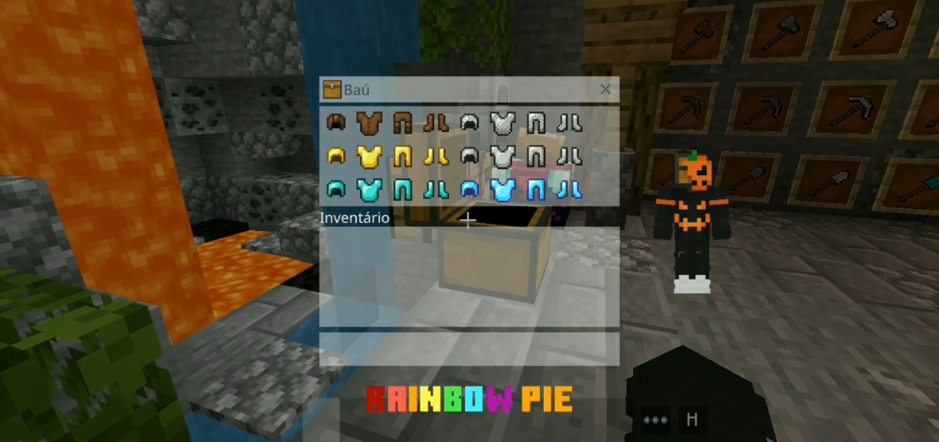 Rainbow Pie UI Pack (1.21, 1.20) - The Next Level Client for MCPE/Bedrock 9