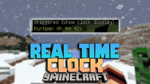 Real Time Clock Data Pack (1.20.4, 1.20.1) – Unveiling Time’s Passage Thumbnail