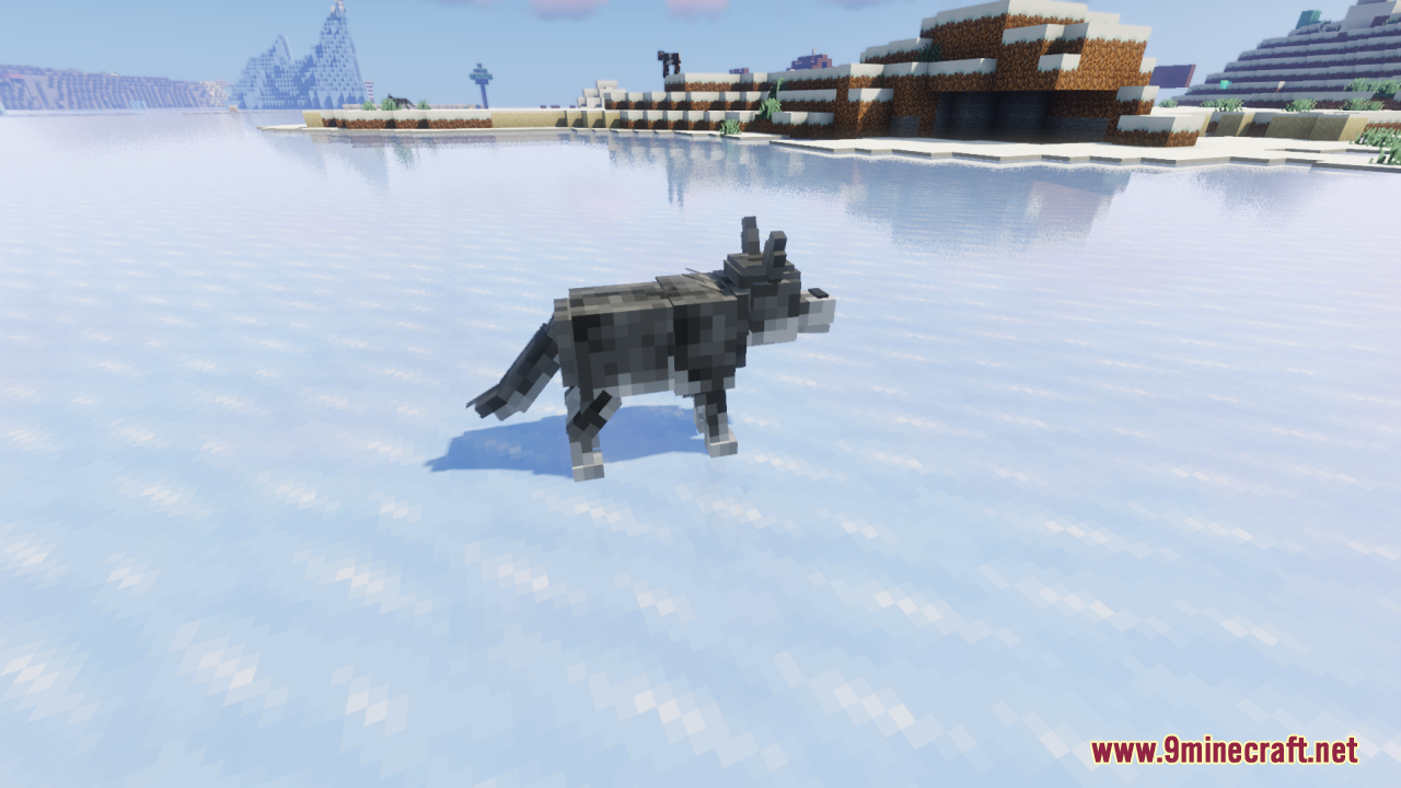 Realistic Wolves Resource Pack (1.21.1, 1.20.1) - Texture Pack 6