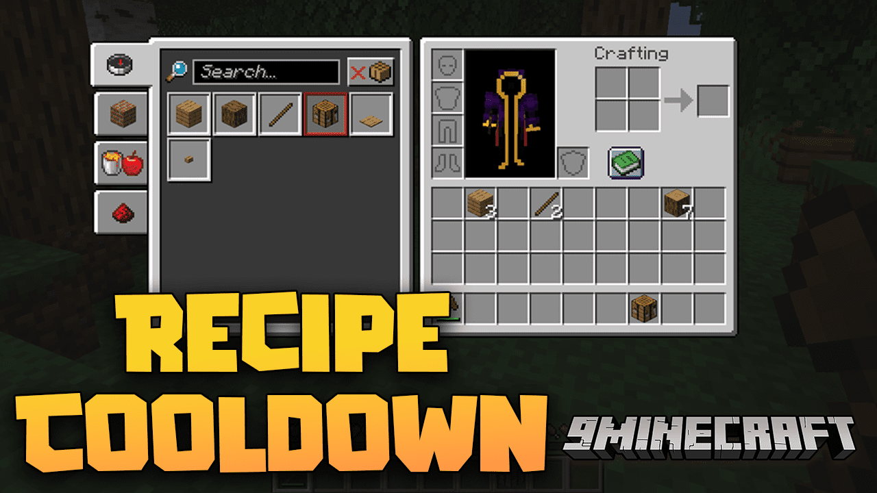 Recipe Cooldown Mod (1.21.1, 1.20.1) - Protecting Against Packet Spam 1