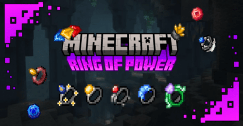 Ring Of Power Addon (1.20) – MCPE/Bedrock Mod Thumbnail