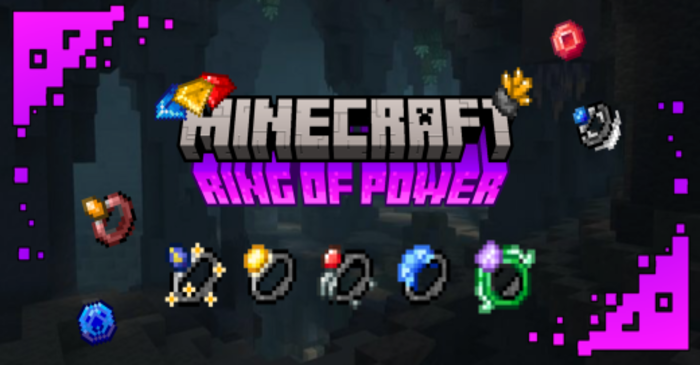 Ring Of Power Addon (1.20) - MCPE/Bedrock Mod 1