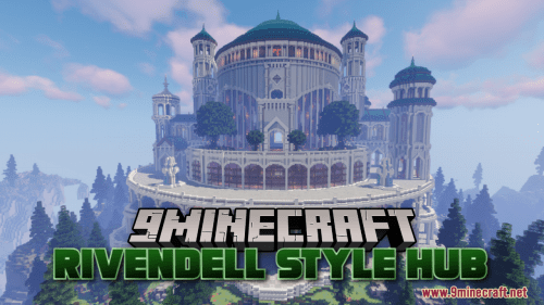 Rivendell Style Hub Map (1.21.1, 1.20.1) – Classy Start For All Thumbnail