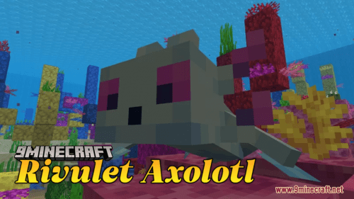 Rivulet Axolotl Resource Pack (1.20.6, 1.20.1) – Texture Pack Thumbnail