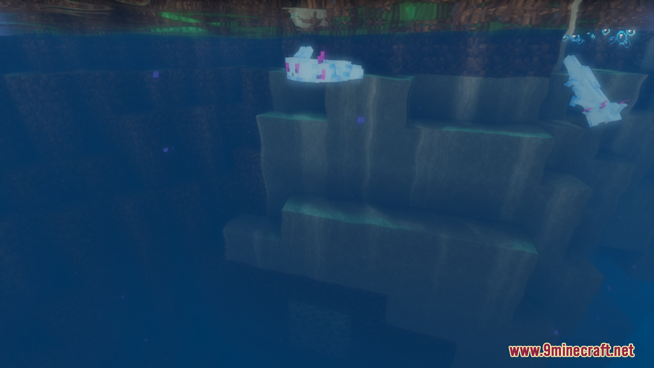 Rivulet Axolotl Resource Pack (1.20.6, 1.20.1) - Texture Pack 3