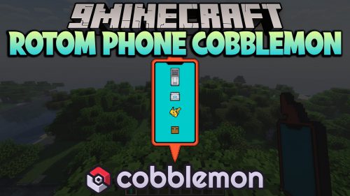 Rotom Phone Cobblemon Mod (1.20.1) – Use Your PC and Healing Anywhere Thumbnail