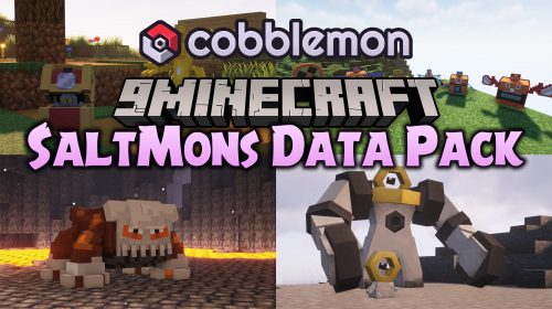 SaltMons Data Pack (1.20.1, 1.19.2) – Various Pokémon Thumbnail