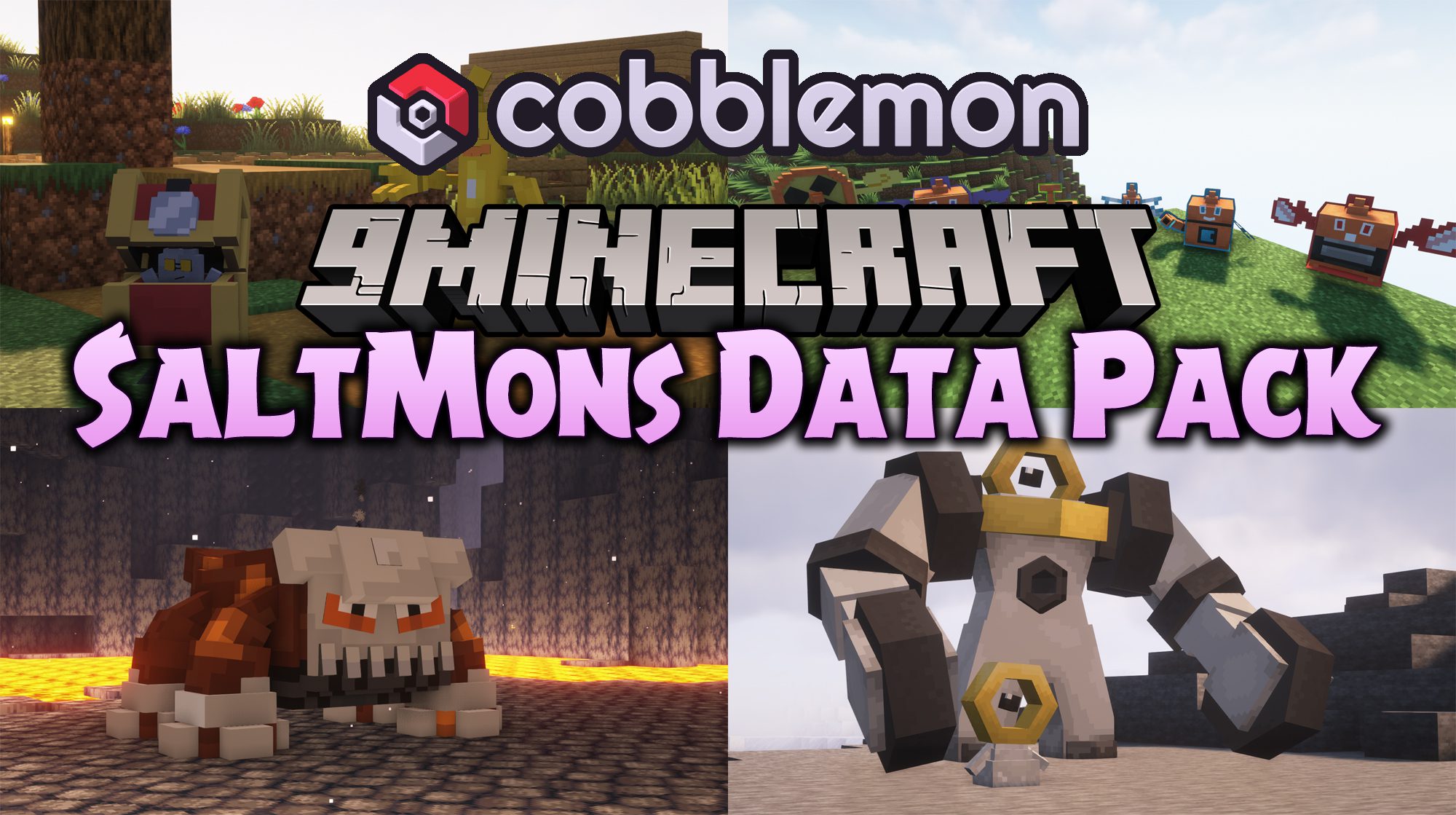 SaltMons Data Pack (1.20.1, 1.19.2) - Various Pokémon 1