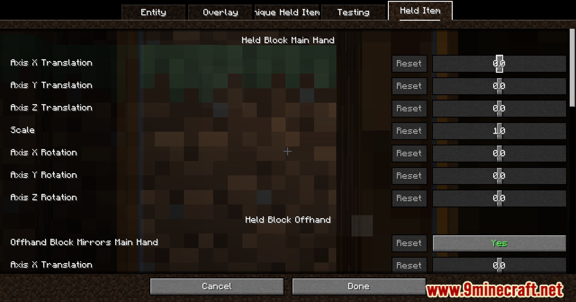 ScreenFX Mod (1.21, 1.20.1) - Personalize Your Minecraft 9