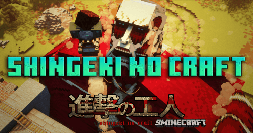 Shingeki No Craft Mod (1.21.1, 1.20.2) – Attack On Titan In Minecraft Thumbnail